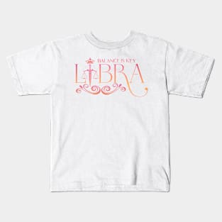 Libra ♎⚖️ Kids T-Shirt